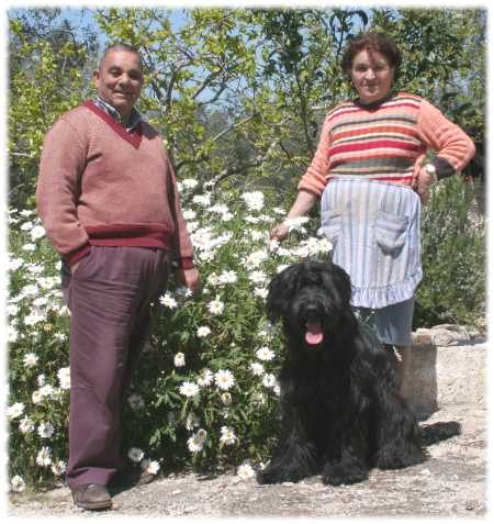 Papa "Pipi" und Amife zu Mammas Fssen 